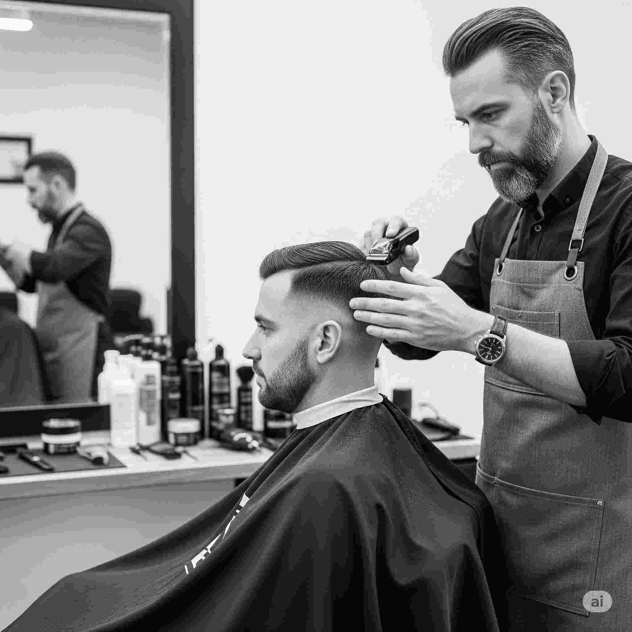 Touch up haircut